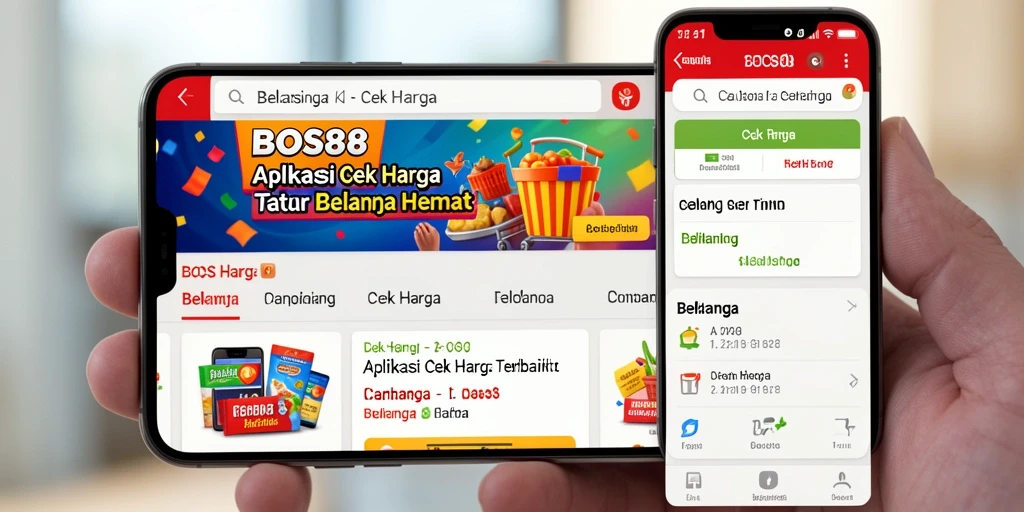Tampilan antarmuka aplikasi BOS88 yang memudahkan cek harga.